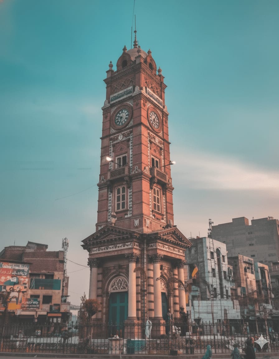 Faisalabad Clock Tower