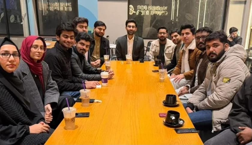 Shapers meetup over coffee